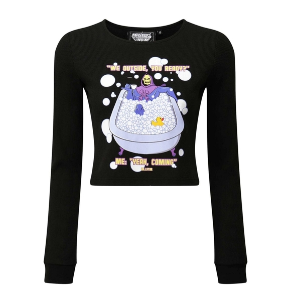 Killstar Skeletor Chillax Thermal NWT - Picture 5 of 5